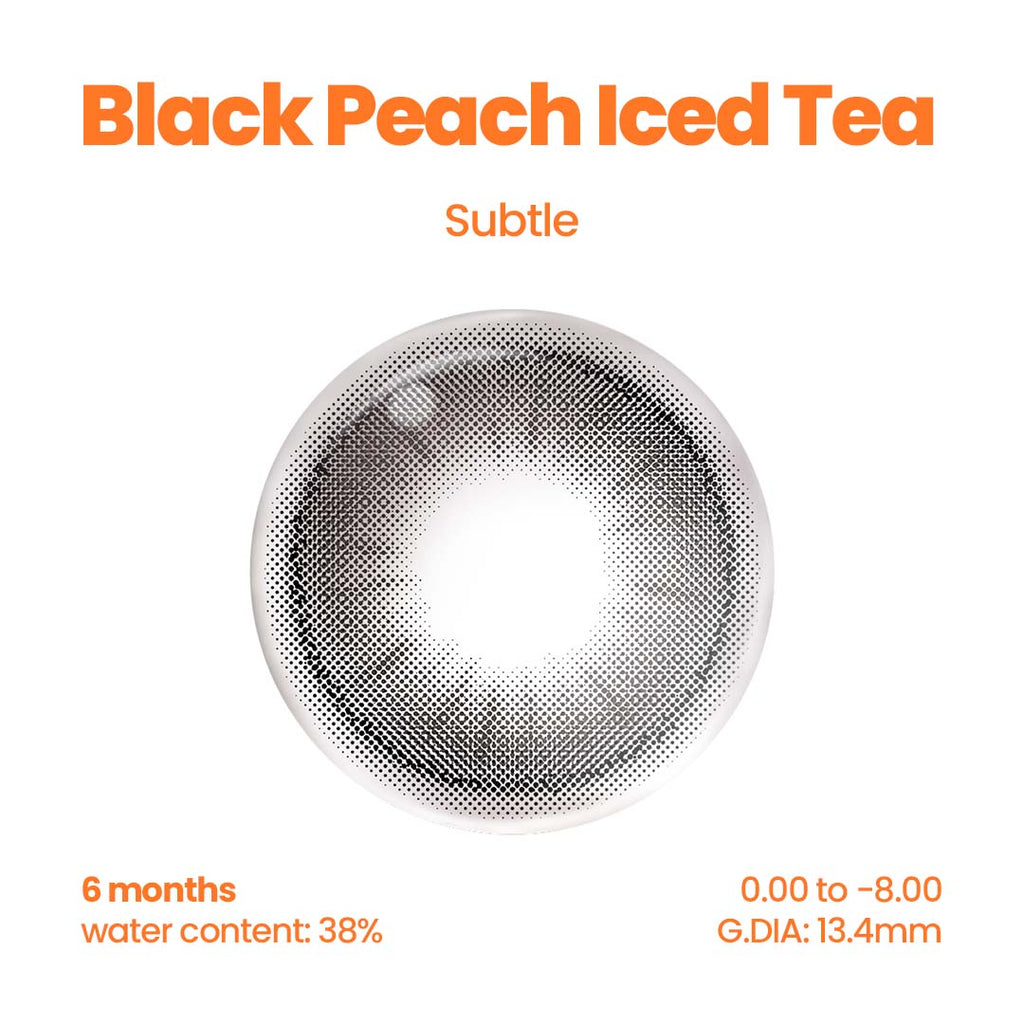 Black Peach Iced Tea (6 Months - 1 pc) (Add 2 pcs)