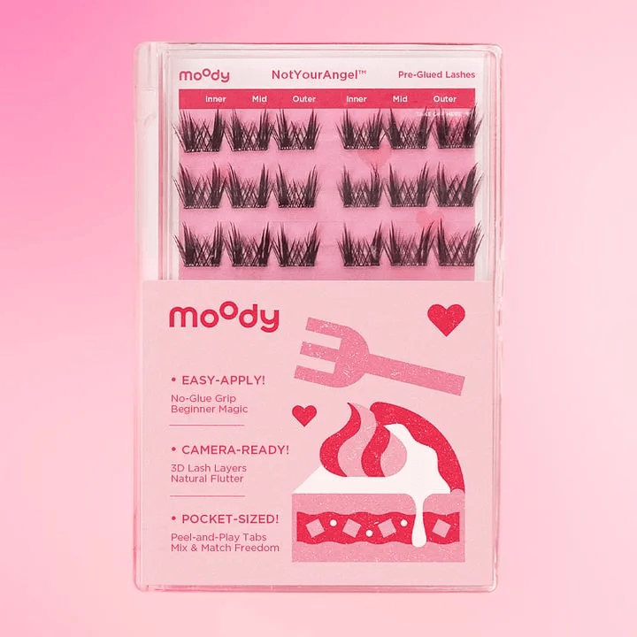 Easy Apply Glueless Cluster Eyelashes, 8 pairs
