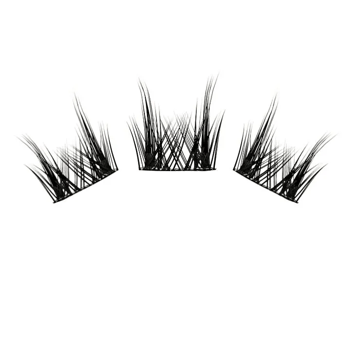 Easy Apply Glueless Cluster Eyelashes, 8 pairs