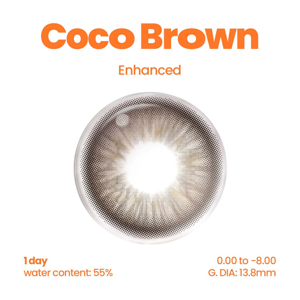 Coco Brown (Daily - 10 pcs)
