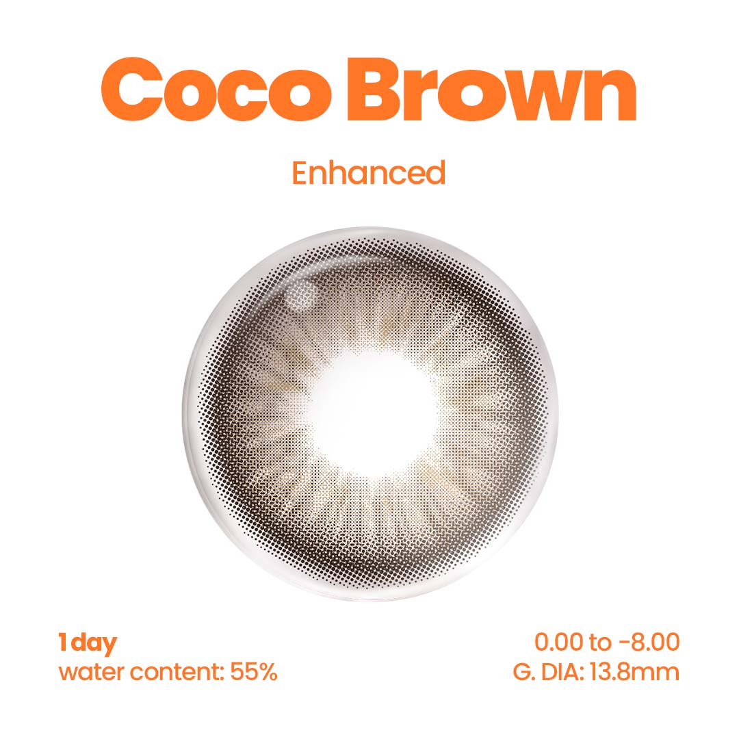 Coco Brown (Daily - 10 pcs)