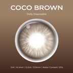 Coco Brown (Daily - 10 pcs)
