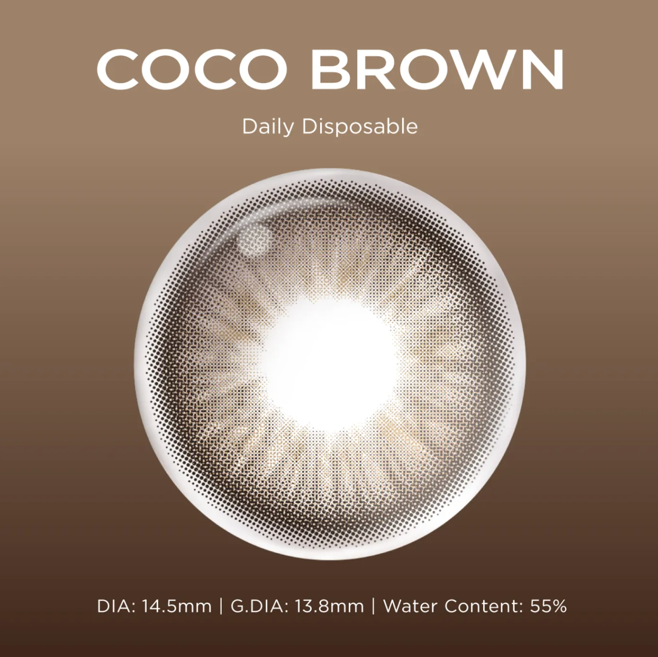 Coco Brown (Daily - 10 pcs)