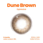 Dune Brown (6 Months - 1 pc) (Add 2 pcs)