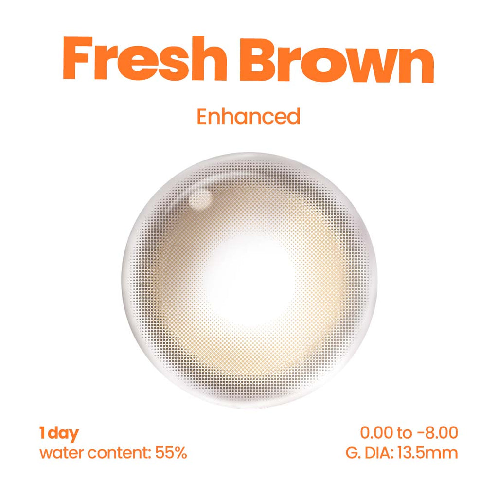 Fresh Brown (Daily - 10 pcs)