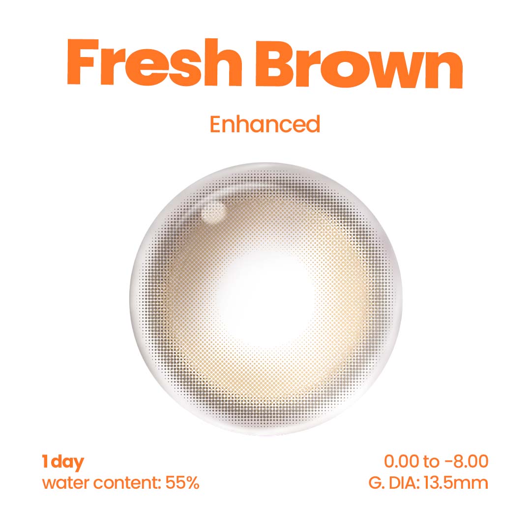 Fresh Brown (Daily - 10 pcs)