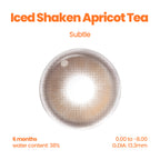 Iced Shaken Apricot Tea (6 Months - 1 pc) (Add 2 pcs)