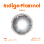 Indigo Flannel (1 Day - 10 pcs)