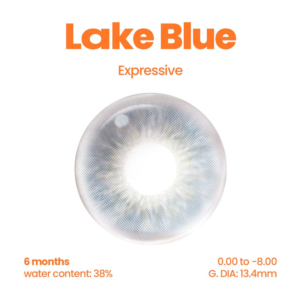 Lake Blue (6 Months - 1 pc) (Add 2 pcs)