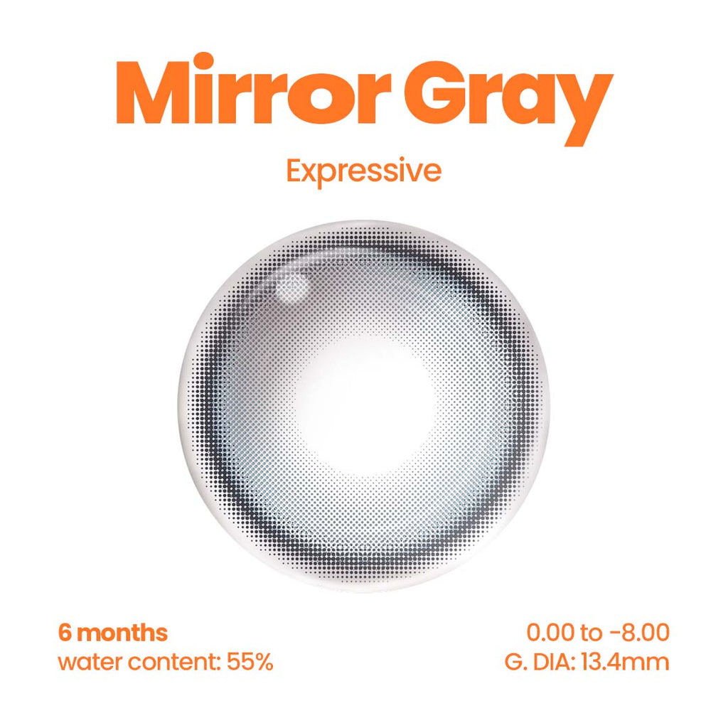Mirror Gray (1 Day - 10 pcs)