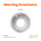 Morning Americano (1 Month - 2 pcs)
