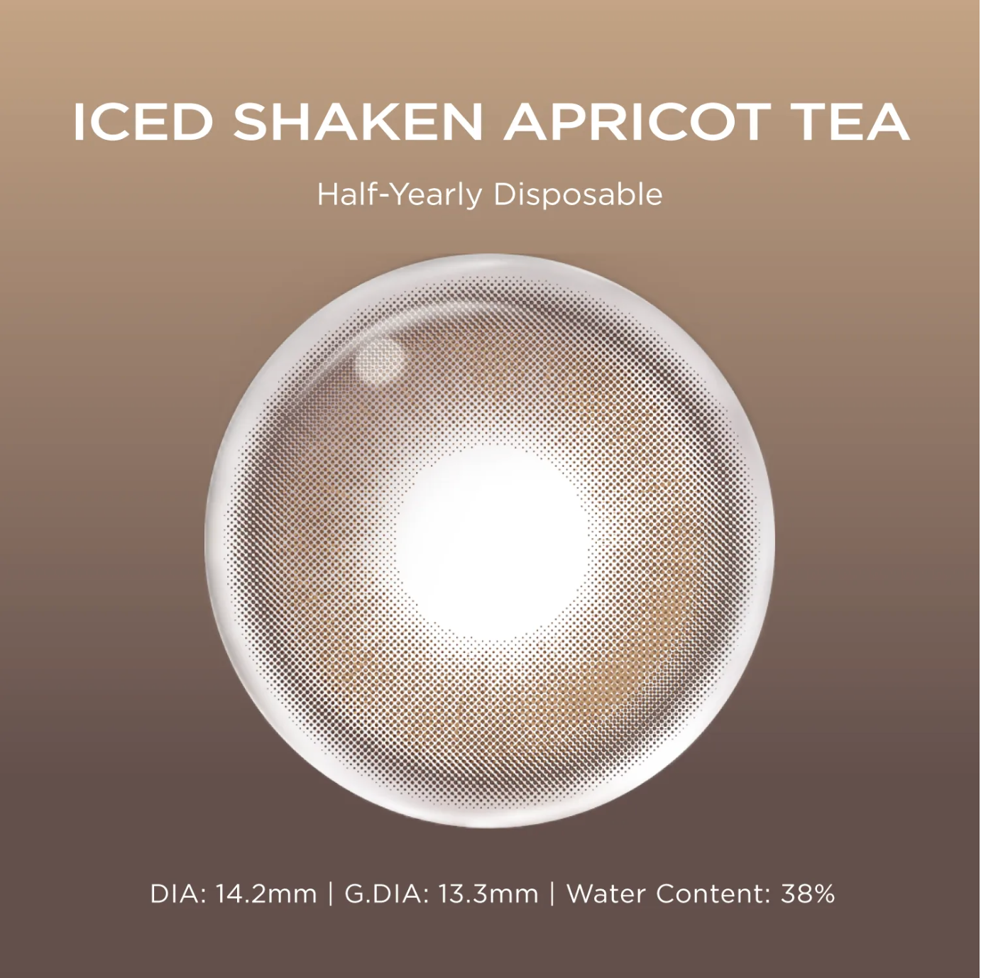 Iced Shaken Apricot Tea (6 Months - 1 pc)