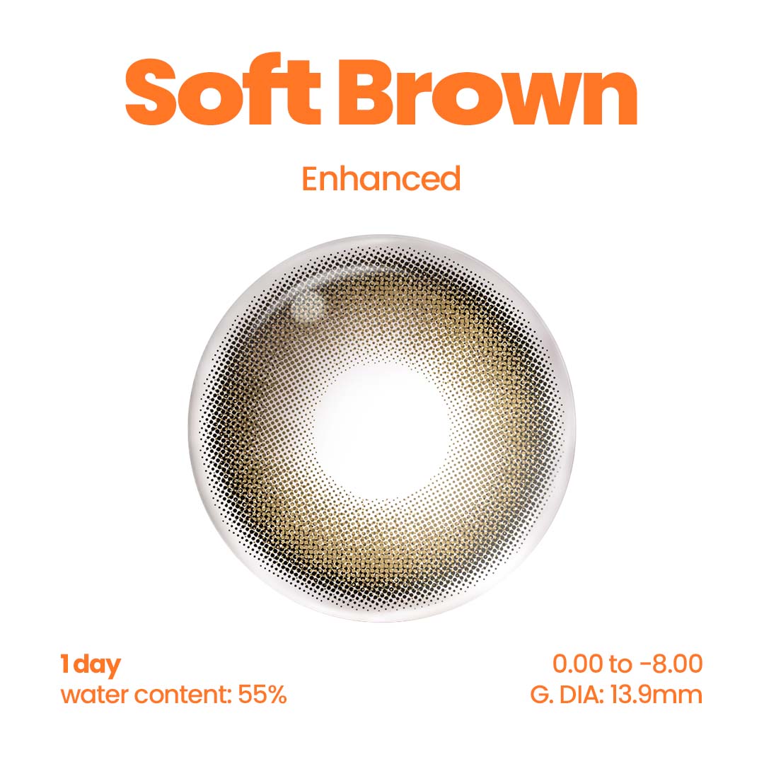 Soft Brown (Daily - 10 pcs)