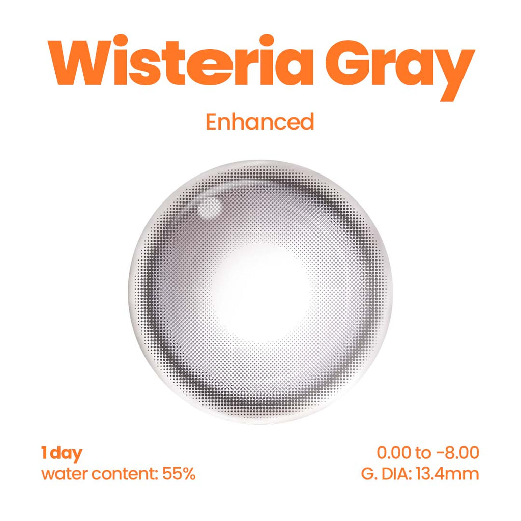 Wisterias Grey (1 Day - 10 pcs)