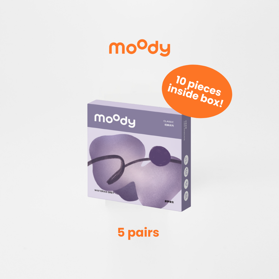 Wisterias Grey (1 Day - 10 pcs)